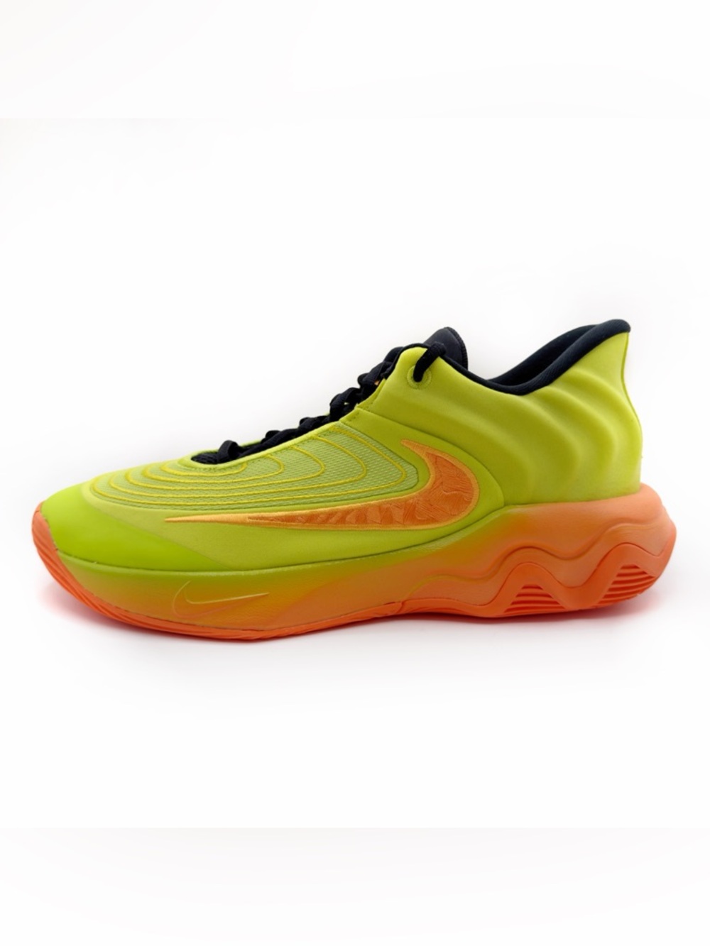 Nike Giannis Immortality 4 Halloween Basketball Sneakers Mens 10 Yellow Orange